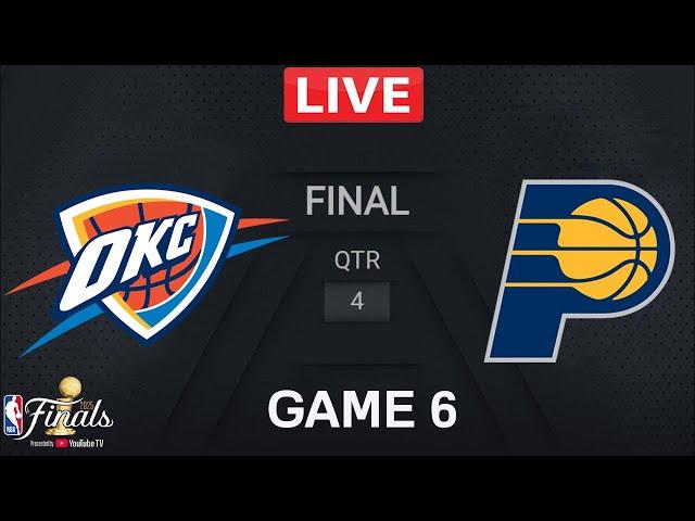 NBA LIVE! Oklahoma City Thunder vs Indiana Pacers Game 6 | June 19, 2025 NBA FINALS LIVE 2K