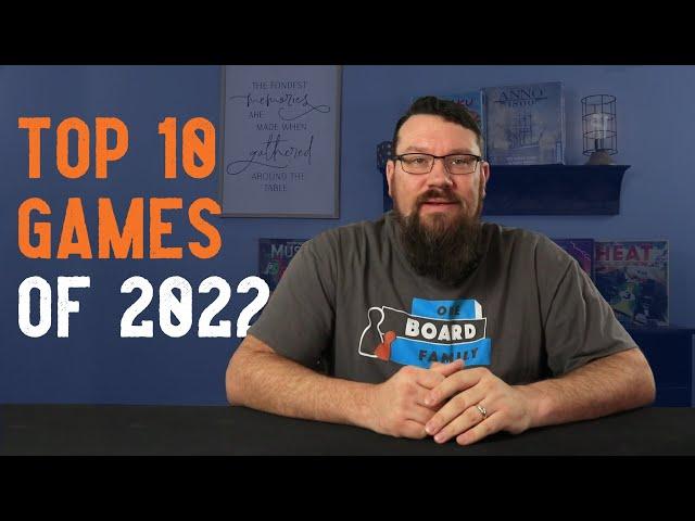 TOP 10 Board Games of 2022