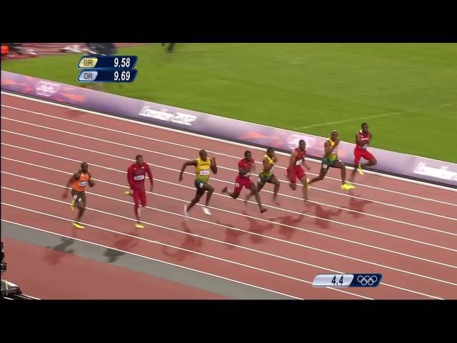 Usain Bolt Wins Olympic 100m Gold London 2012 Olympics