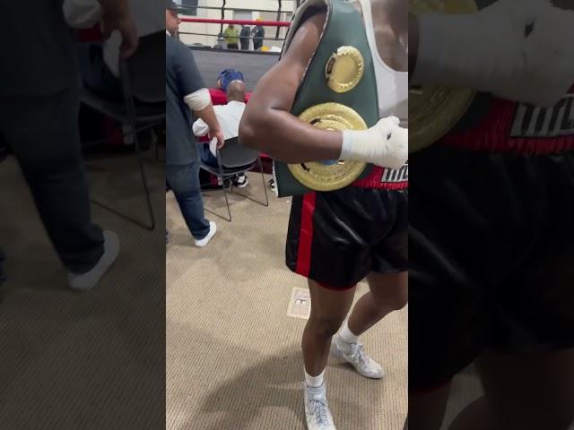 Amateur Jason Starks Wins Belt