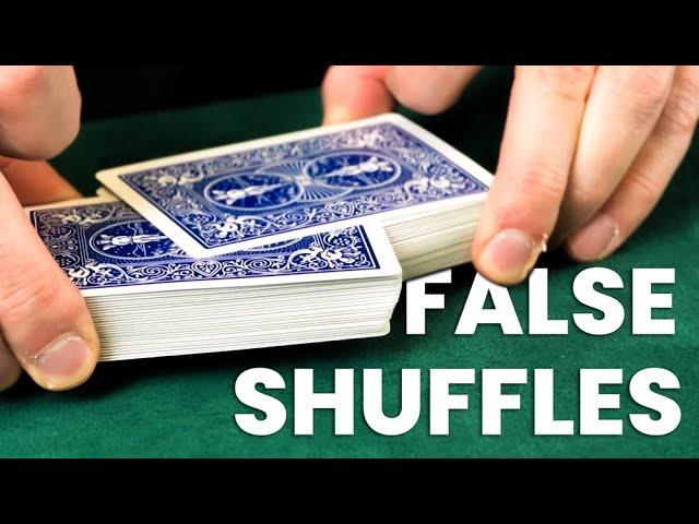 7 False Shuffles (Magic Tutorial)