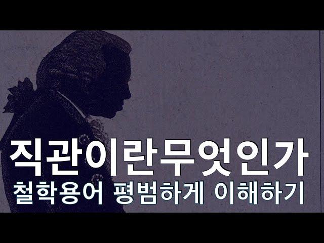 직관이란 무엇인가? 직관이 인간 머릿속에 하는 역할, 그리고 직관력은 어떻게 섬세해지는 것인지