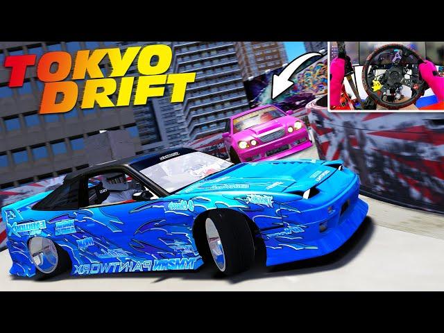 Drifting Tokyo Drift Garage with Pro Drifters!