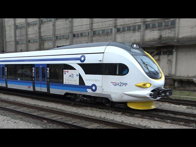 Croatian Railroad passenger train 4606 Končar / Gredelj 9478 6112 203-6, Fužine 17.9.2024