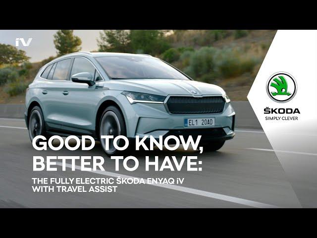 ŠKODA ENYAQ: Travel Assist