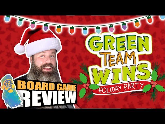 Green Team Wins Holiday Party Review - A MUST for Holiday Parties!