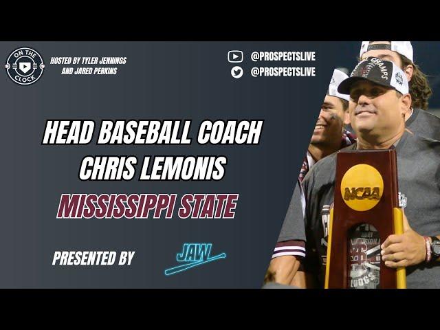 On The Clock: Mississippi State Baseball Head Coach Chris Lemonis