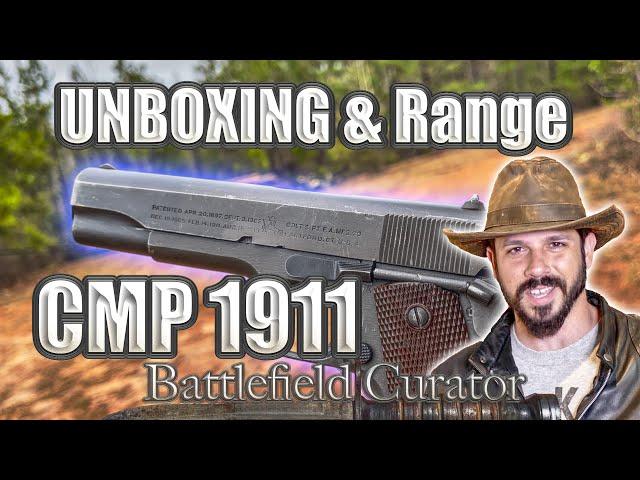 Unboxing a U.S. Army M1911A1 from the CMP, Range Test and Review