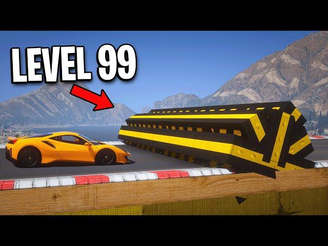 Testing Cars vs 100 Speedbumps in GTA 5!