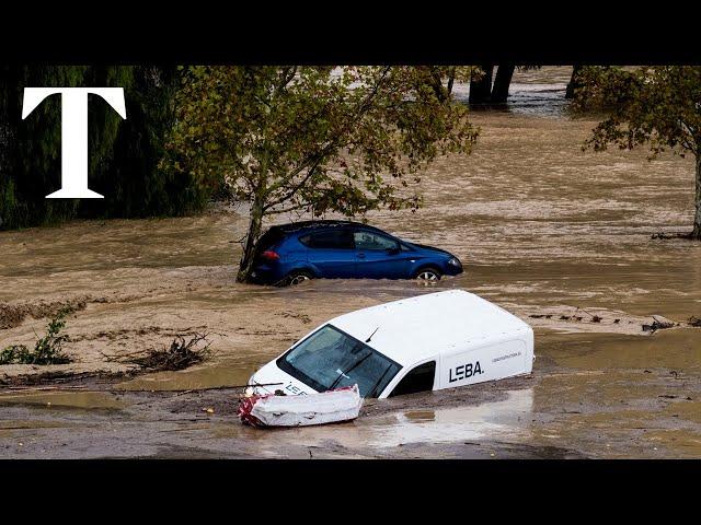 Deadly flash floods kill at least 13 in Spain