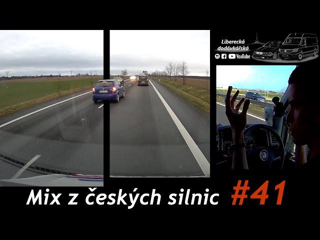 Mix z českých silnic - 41 | Couvání na okresce, spící kamion, neumí sjet, předjet a ani se napojit