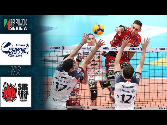 Milano vs. Perugia - Highlights | SuperLega 2024 - Matchday 9