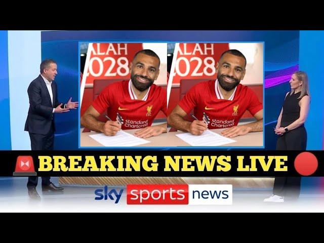 BREAKING: MOHAMED SALAH SIGNS MASSIVE LIVERPOOL CONTRACT EXTENSION UNTIL 2028!