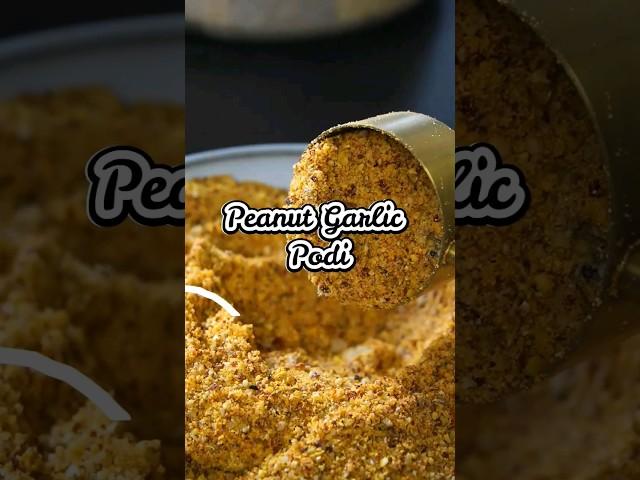 Podi! ️ with Garlic and Peanuts!