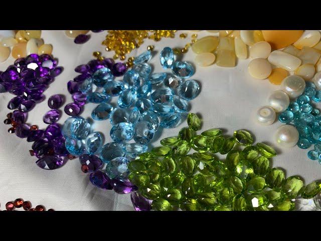 Show Case of Natural Gemstones and Crystals Live Stream