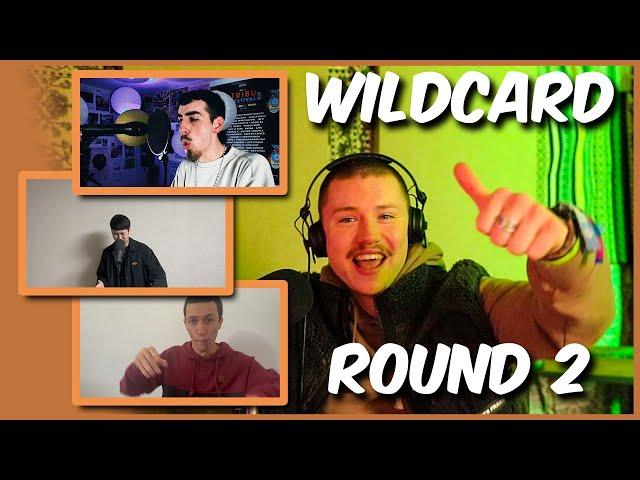 WILDCARDS ROUND 2 (MAX, H-HAS & BOOKIE BLANCO) !