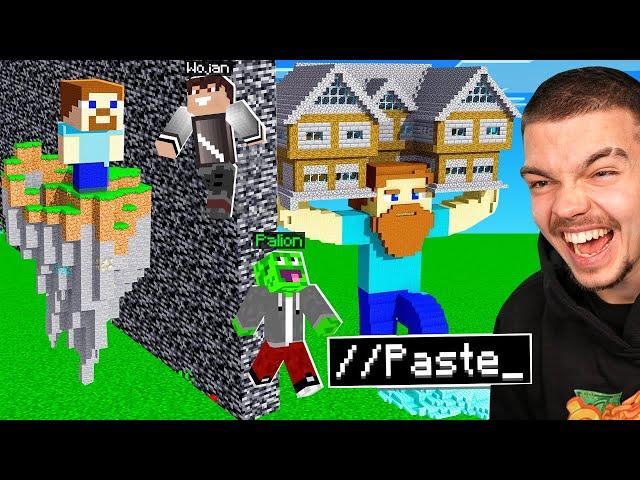 OSZUKUJĘ WOJANA w KONKURSIE BUDOWANIA w Minecraft! *śmieszne*