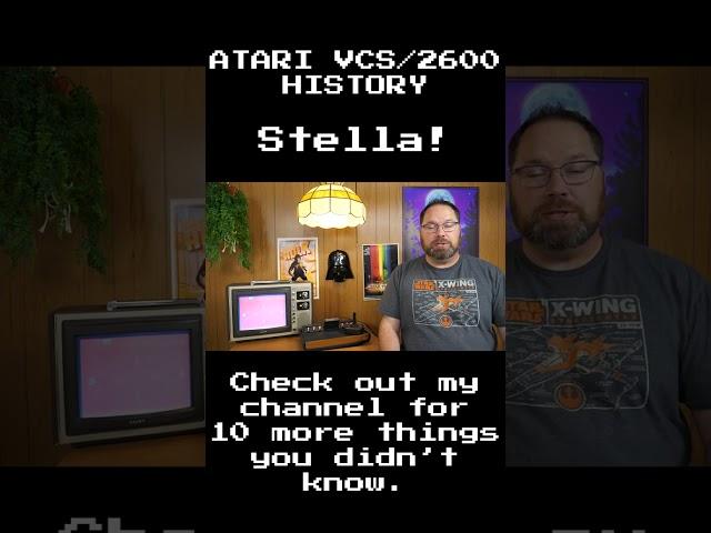 Why was the Atari 2600 called "Stella"?