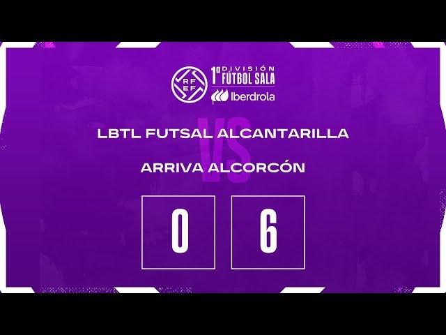 Resumen #PrimeraIberdrolaFS | LBTL Futsal Alcantarilla 0-6 Arriva Alcorcón | Jornada 3