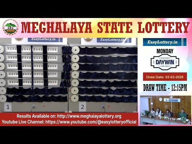 Easy Lottery Monday DAYWIN 03-03-2025 Live Stream