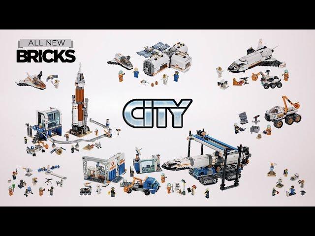 Lego City Compilation of All NASA Mars Exploration Sets