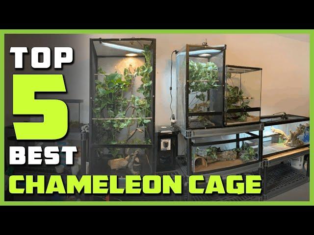 Top 5 Best Chameleon Cage Review in 2023 | Glass/Metal/Polyvinyl Chloride Chameleon Cage