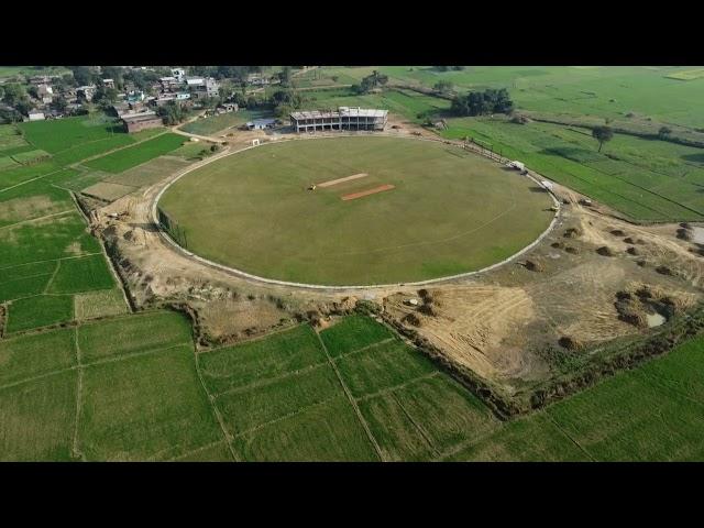 Latest drone view of Extratech Cricket Stadium  #extratechovalinternationalcricketstadium