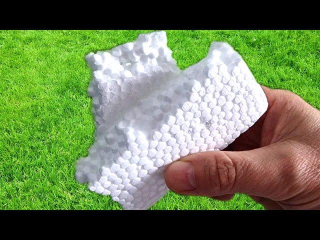 Styrofoam Waterproofing Paint in 5 Minutes