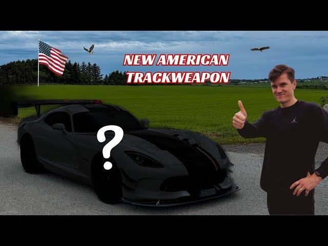 Introducing our NEW AMERICAN TRACKWEAPON