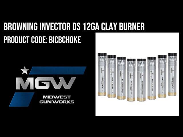 Browning Invector DS 12GA Clay Burner - BICBCHOKE