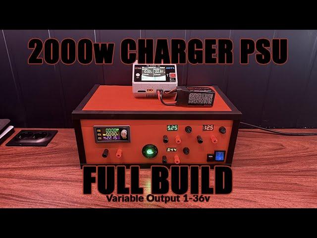 How to Build a 2000W DIY Bench Power Supply for FPV and Electronics