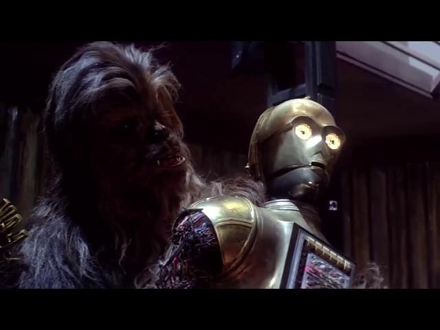 Chewbacca Begins To Reassemble C3PO 1080p