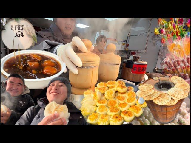 Explore street food at Nanjing Market, China