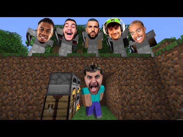 12 Streamer Vs 1 Kurde In Minecraft Fitna 