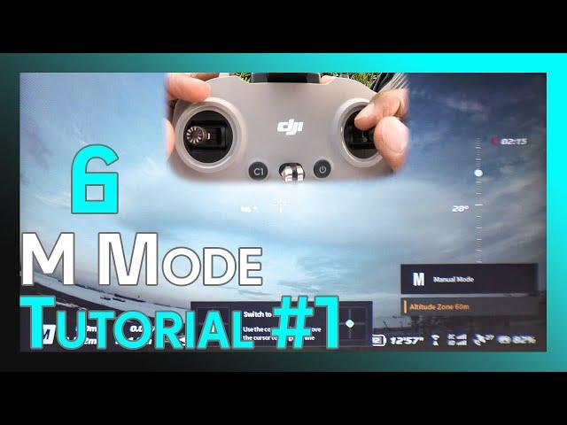 DJI FPV Manual Mode Tutorial No.1 | Setup, Unlocking and Basic Drone Flight