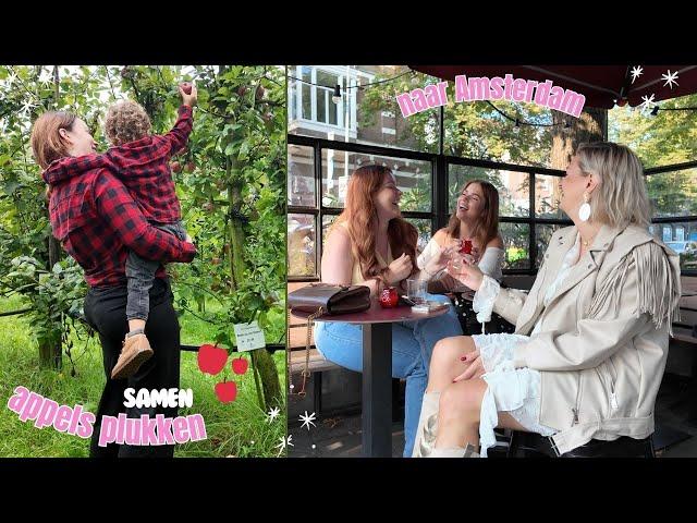 Met Charlotte naar Amsterdam & perfecte herfst activiteit  | Weekvlog #235 REBECCA DENISE