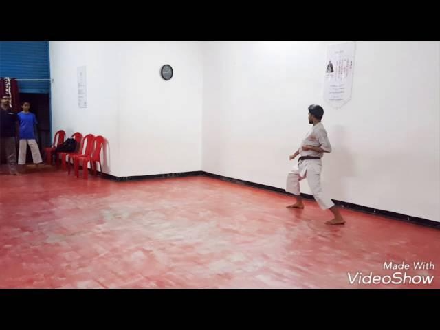 Kata Heian Shodan by Brown Belt Aditya Prem