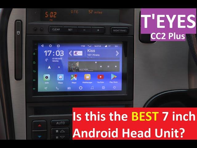 PREMIUM Teyes CC2 Plus - BEST 7inch Android Car Head Unit Available? Radio Installed in Saab 9-5