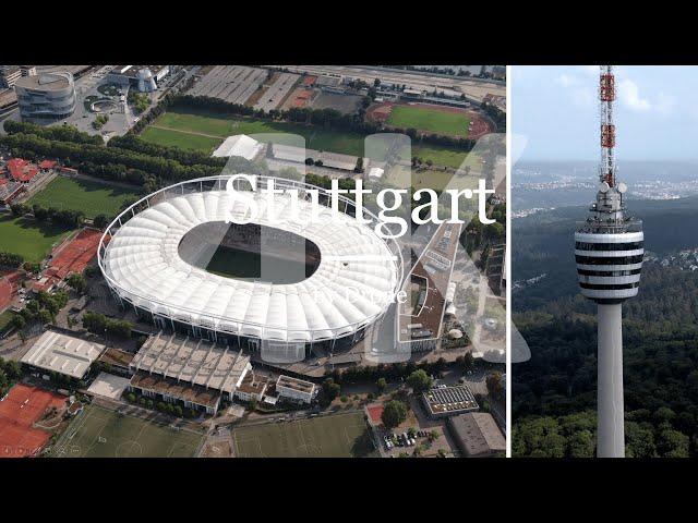 Stuttgart by Drone, Cinematic (4K UHD)