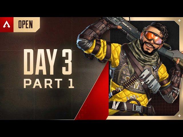 ALGS Open | Day 3 Part One | Apex Legends