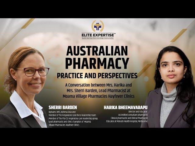 Exploring the Australian Pharmacy Practice and Perspectives | Elite Expertise