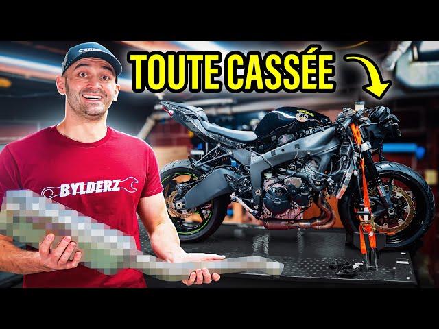 RÉPARATIONS KAWASAKI ZX6R ACCIDENTÉE | EP.1