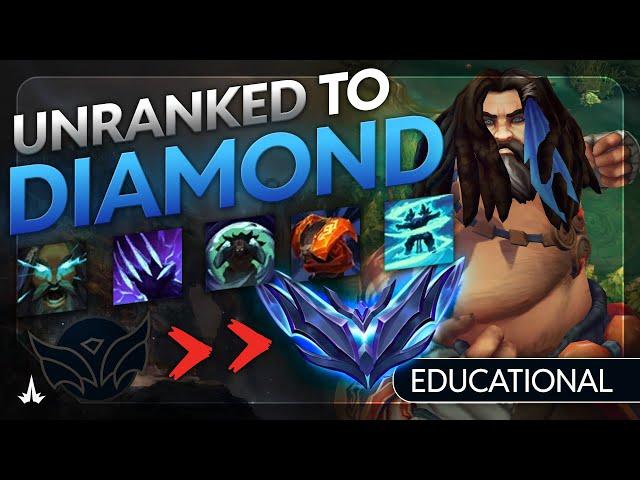 Educational UNRANKED to DIAMOND on UDYR GUIDE - How To Master Udyr!