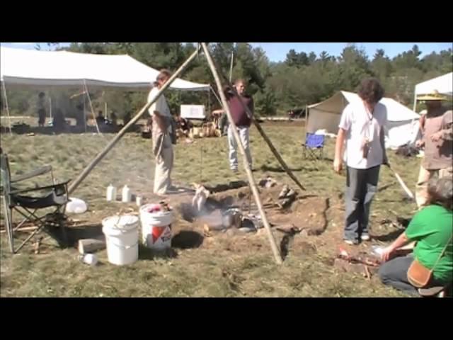 Maine Primitive Skills School-Gathering 2010