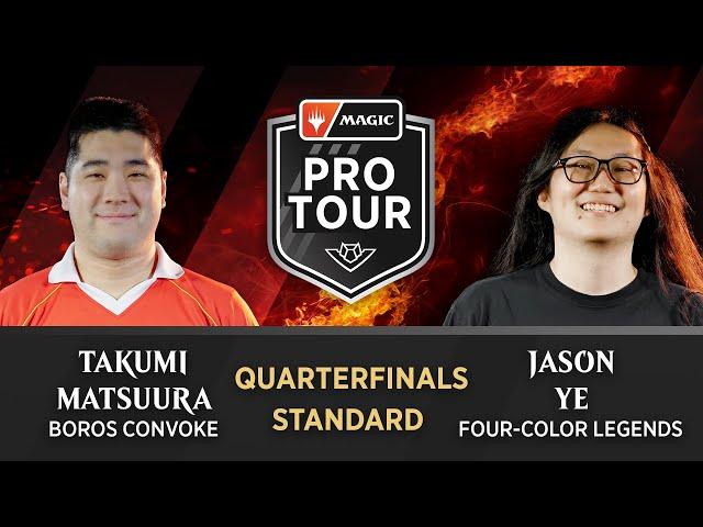 Takumi Matsuura vs. Jason Ye | Quarterfinal | #PTThunder