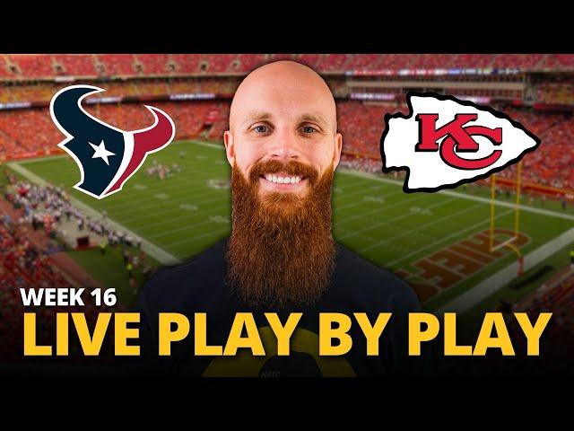 Texans vs Chiefs LIVE play by play reaction! Week 16