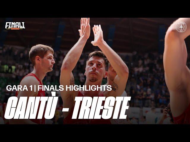 Gara 1 Acqua S.Bernardo Cantù - Pallacanestro Trieste | Finali Playoff 2024 Serie A2 | #highlights