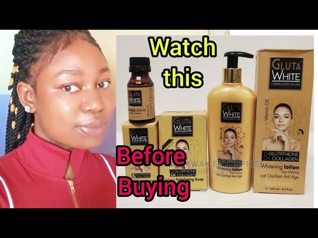 Gluta White Lotion Latest Review@thatyoutubernextdoor @AnastasiaItua  #skincare #review #glutawhite