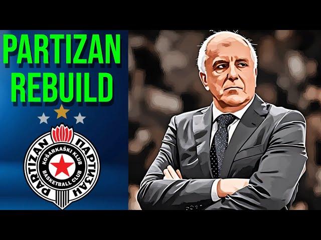 Partizan Total Rebuild | Pokusevski, Lundberg, Ntilikina, Brown, Bonga, Marinkovic, Jones