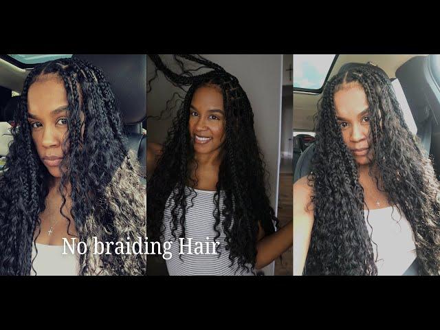 Boho Knotless Braids | Bulk Human Hair from YWigs | Human Hair ONLY